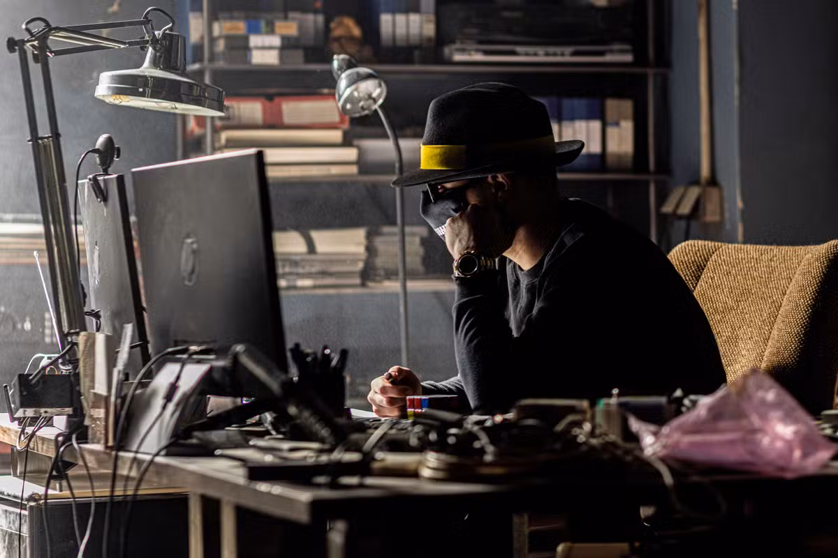 illustration d'une tête d'un robot AI